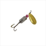 Rotating fishing lure, Regal Fish, model 8050, 16 grams, silver color